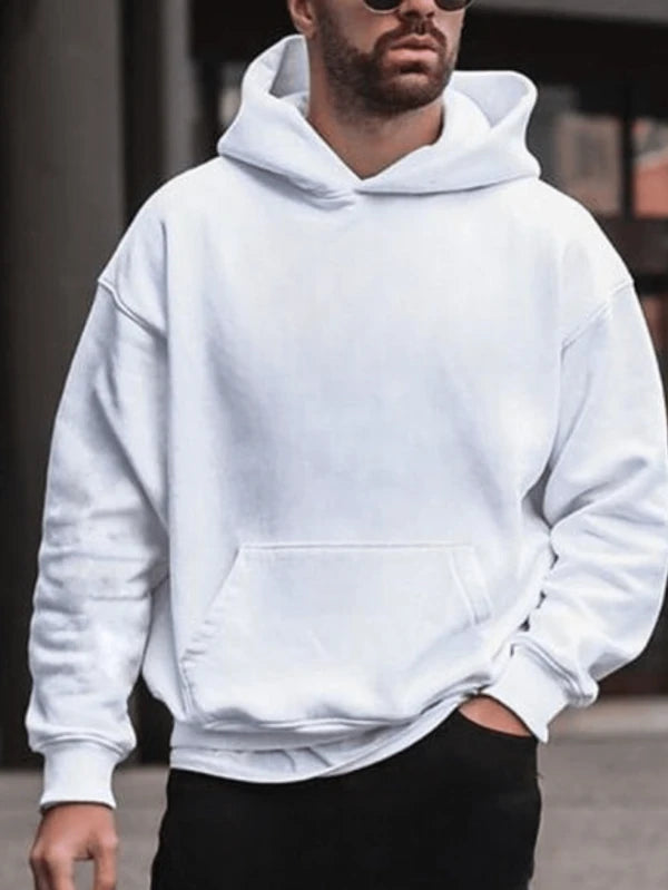 Sudadera con capucha para hombre ropa de calle abrigo frio capucha